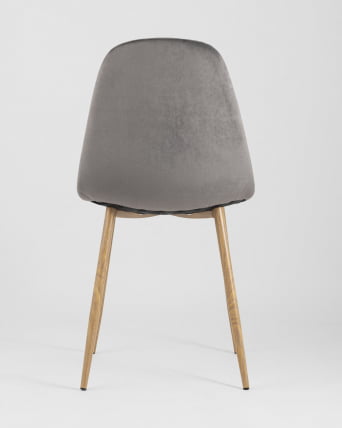 Стул Валенсия велюр Серый_5