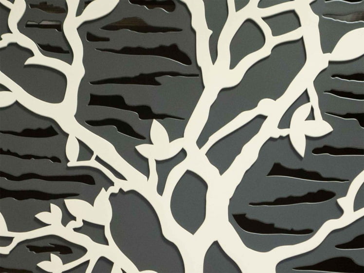 Шкаф кухонный с решеткой (лев/прав) Графит 74.23.1 Сосна Астрид-Ваниль_2