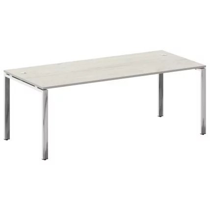 Стол рабочий руководителя METAL SYSTEM DIRECT БП.СРР-6.9 Дуб Наварра_0