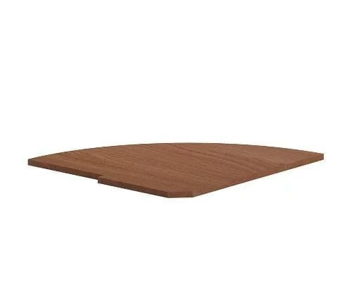 Полка заверщающая для угловой стойки PC-5.2 L Французкий Орех_0