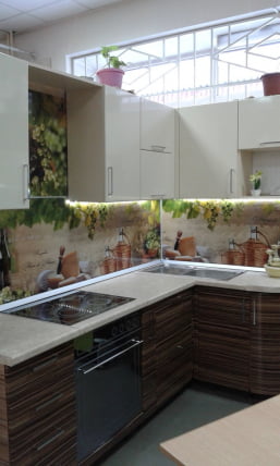 Глянцевый фартук (КОМПОЗИТ) KM 17_5