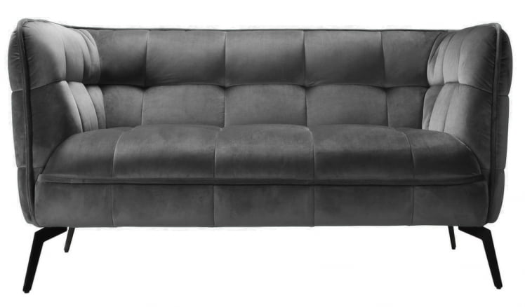 Диван Осло 2Д Темно-Серый_4