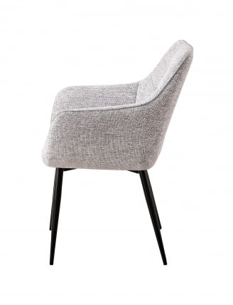 Стул обеденный Lynet светло-серый_3