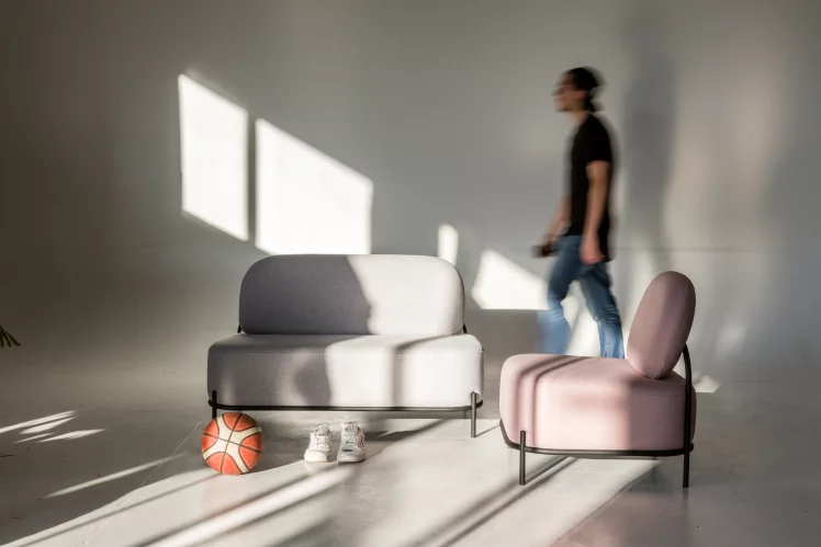 Диван Gawaii 2-х мест Светл серый_3