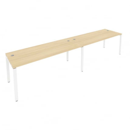Рабочая станция на 2 раб.места Metal System Б.СМ-2.5 Акация/Белый_0