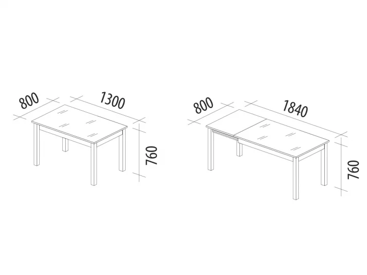 Стол обеденный раскладной Орфей 40 Белый песок-Кена_3