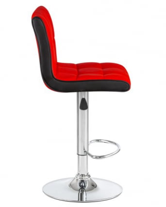 Стул барный DOBRIN CANDY (красно-черный) 2 шт_3