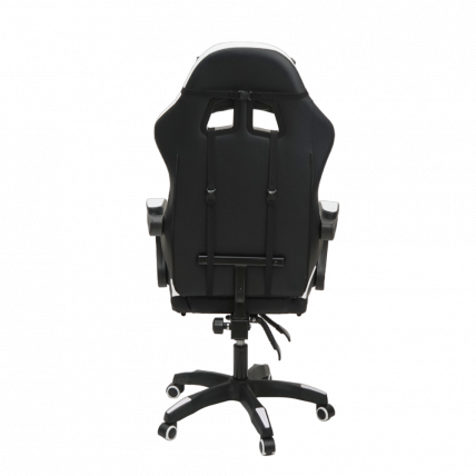 Кресло 892-1 цвет черный/белый с массажем 892-1-black-white-mass_3