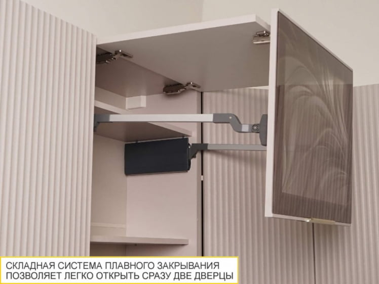 Кухонный гарнитур угловой с витриной Флоренция 108 238_2