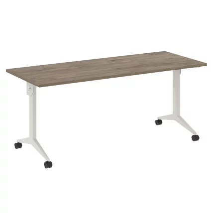 Стол складной мобильный X-Pull X.M-5.7 Тиквуд Темный/Белый_0