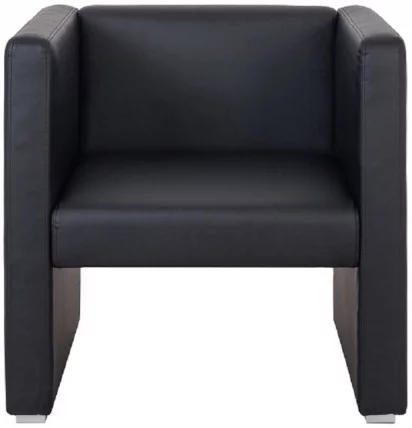 Кресло Бриф экокожа Чёрный_0