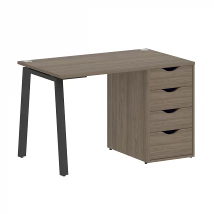 Стол письменный HOME OFFICE VR.SP-3-118.4.A Вяз Благородный/Антрацит металл_0