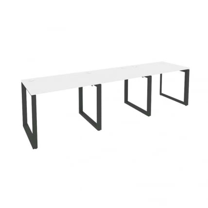 Рабочая станция на О-образном м/к ONIX O.MO-RS-3.1.7 Белый Бриллиант/Антрацит_0