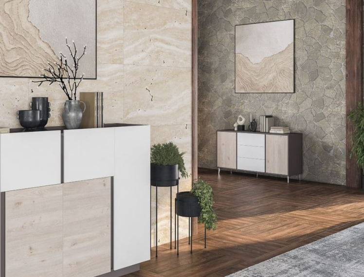 Кабинет руководителя Sirio № 1 Вольфрам Дуб Тоскана Белый_3