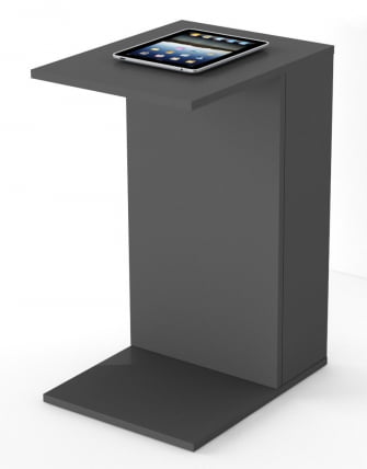 Стол приставной City графит_1