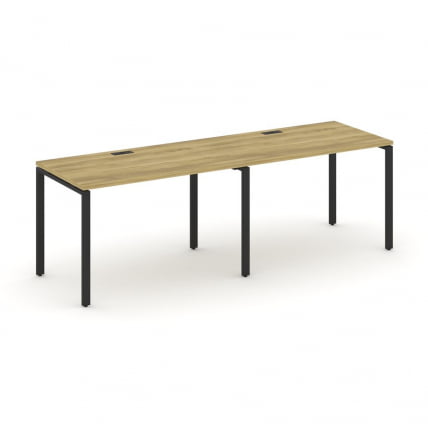 Рабочая станция на 2 места CONCEPT CN.ORS-002 Дуб Винченцо Антрацит_0