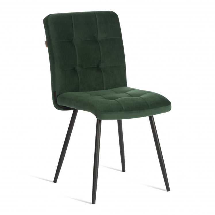 Стул обеденый Medeo велюр, 47х56х89, Deep Forest (изумруд)_0