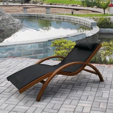 Шезлонг-лежак Мальта AFM-503 Black_0