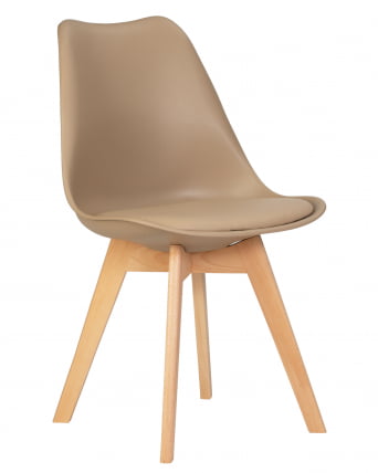 Стул обеденный DOBRIN JERRY SOFT Бежевый GR-03_0