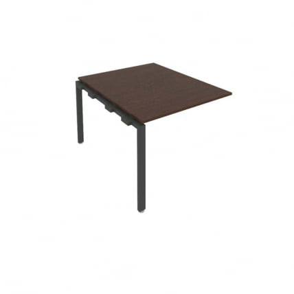 Проходной наборный элемент переговорного стола Metal System Б.ППРГ-1 Венге/Антрацит_0