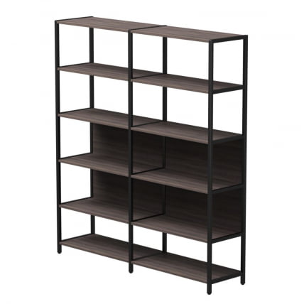 Набор стеллажных систем Everprof EVO №6 Дуб Пасадена Черный_0