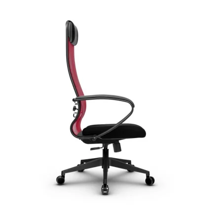 Офисное кресло МЕТТА Комплект 11, Основание 17832 Красный Black_1