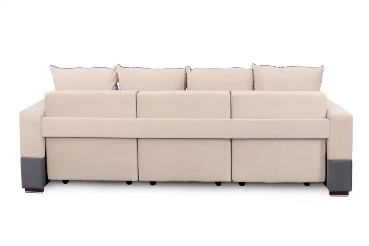 Диван-кровать Бостон 2400 Стандарт Бежево-темно-серый_4