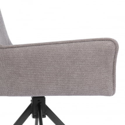 Кресло Murano/Мурано опора 360, велюр/букле (HYP), бежевый_10