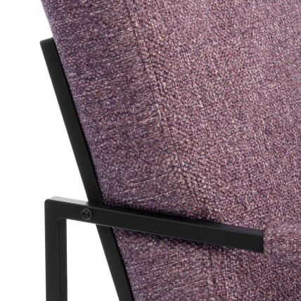 Диван Charli LUX Д/Чарли Люкс велюр/букле, VT shape wood rose_6