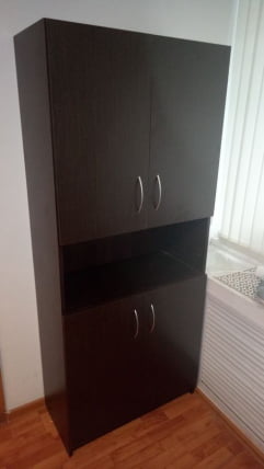 Дверь низкая правая SD-2S R (Легно Темный)_2