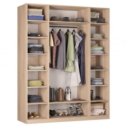 Шкаф распашный Р-230х180х60-1-ПО-М(Венге-ДМ) / R-230х180х60-1-PO-M(Венге-ДМ)_1