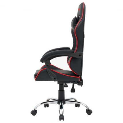 Кресло компьютерное CROMEX (КРОМЕКС) Joker GM-125 экокожа черное/красное_6