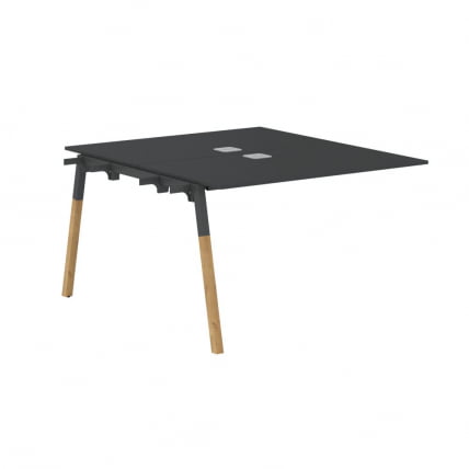 Рабочая станция Forta FIWST 1113 Черный графит Дуб Гамильтон_0