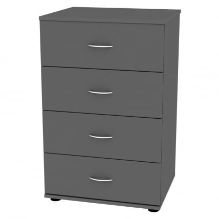 Комод Алиса(K2)856х540х459ручкаскоба96мм(Графит)_0