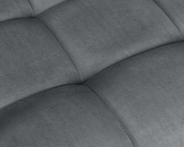 Стул барный DOBRIN KRUGER ARM BLACK (серый велюр (MJ9-75)) 2 шт_8