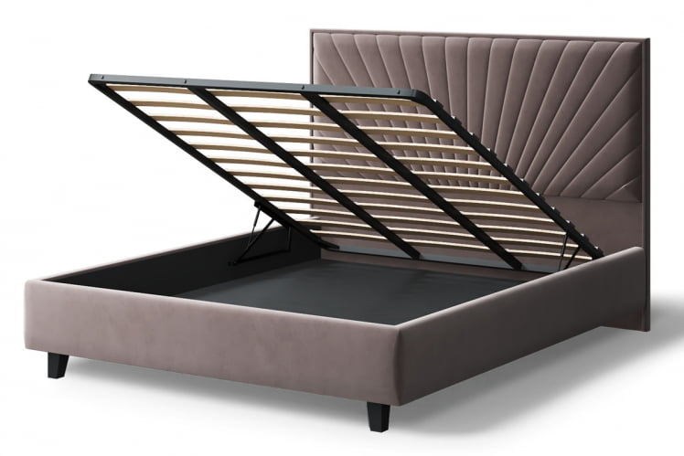 Кровать Леона, 2000 x 1400 мм, кофе_3