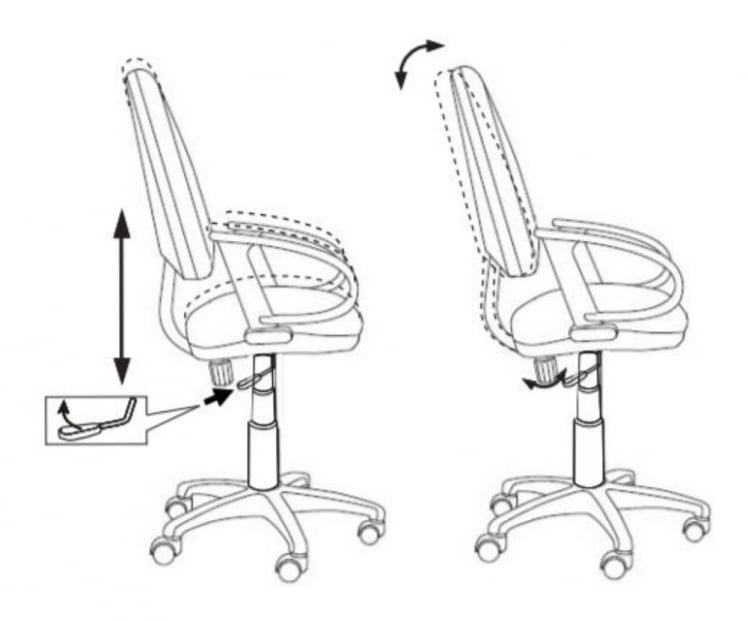 Кресло офисное Бюрократ CH-300 BLACK Черное_5