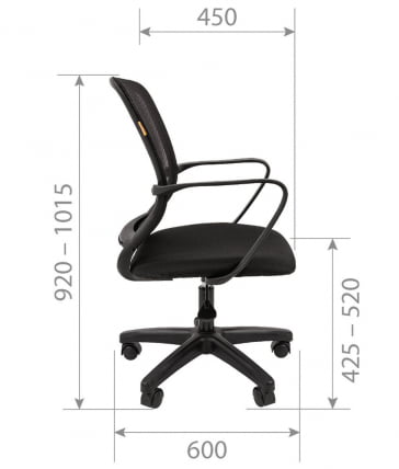 Кресло для оператора Chairman 698LT Зеленый_3