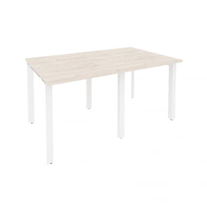 Стол переговорный (2 столешницы) ONIX O.MP-PRG-2.0 Денвер Светлый/Белый_0