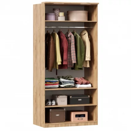 Шкаф двухстворчатый Фиджи ЛД 659.236.000 Дуб Золотой Белый_1