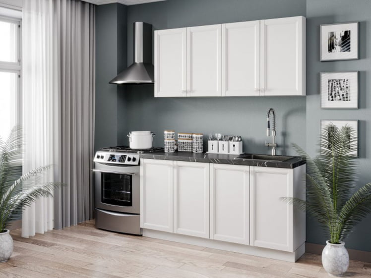 Кухонный гарнитур Джулия №6 Белый_0