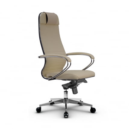 Кресло руководителя Metta L 1m 38K2K Комплект 3 Бежевое_1