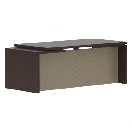 Стол руководителя правый Torr LUX TLCT 209 R Венге Магия Капучино_0