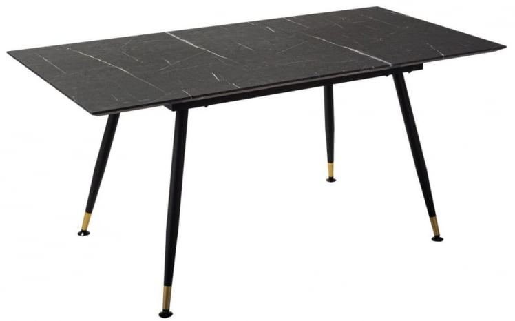 Стол раздвижной Месси 140-180 Мрамор графит_1