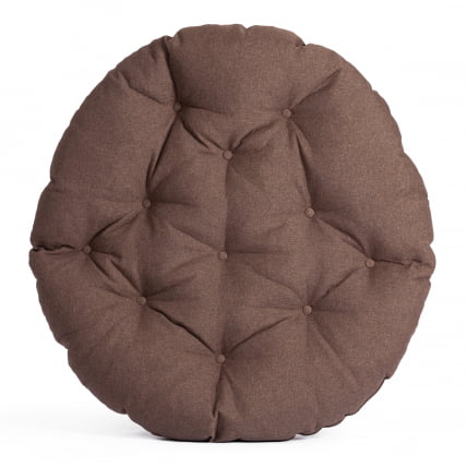 Кресло CLOUDE HOME рогожка/металл, 97х98х90-96см, коричневый, 3М7-147_6