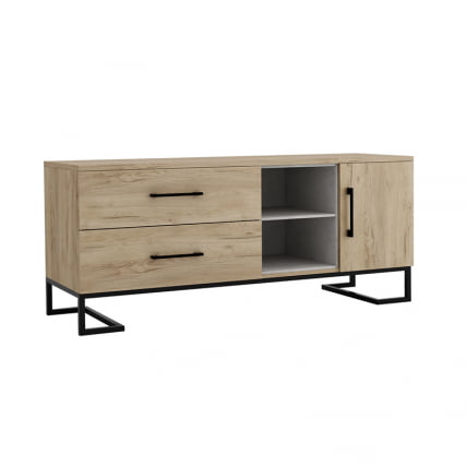 ТВ-тумба Loft (ТВ) Дуб натур/Бетон_0