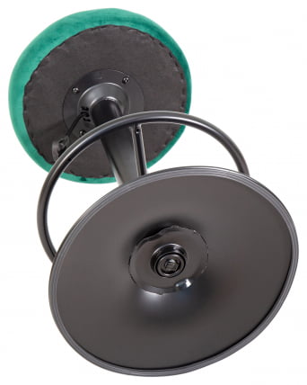 Табурет барный DOBRIN BRUNO BLACK велюр Зеленый MJ9-88_2