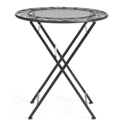 Стол Patio (PL08-11139) стальной сплав, черный, 70х75 см_1