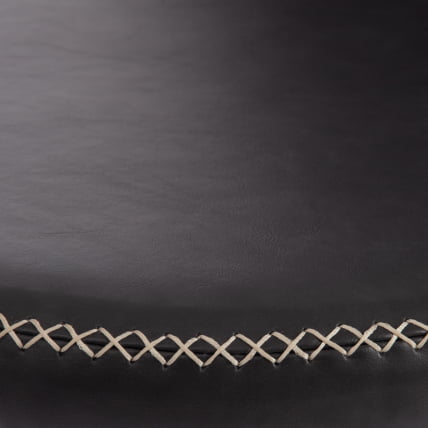 Стул FLAIR (mod. 9020) экокожа/металл, 60 х 56 х 78 см , серый 22/черный_8