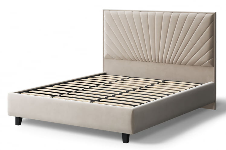 Кровать Леона, 2000 x 1400 мм, бежевый_2